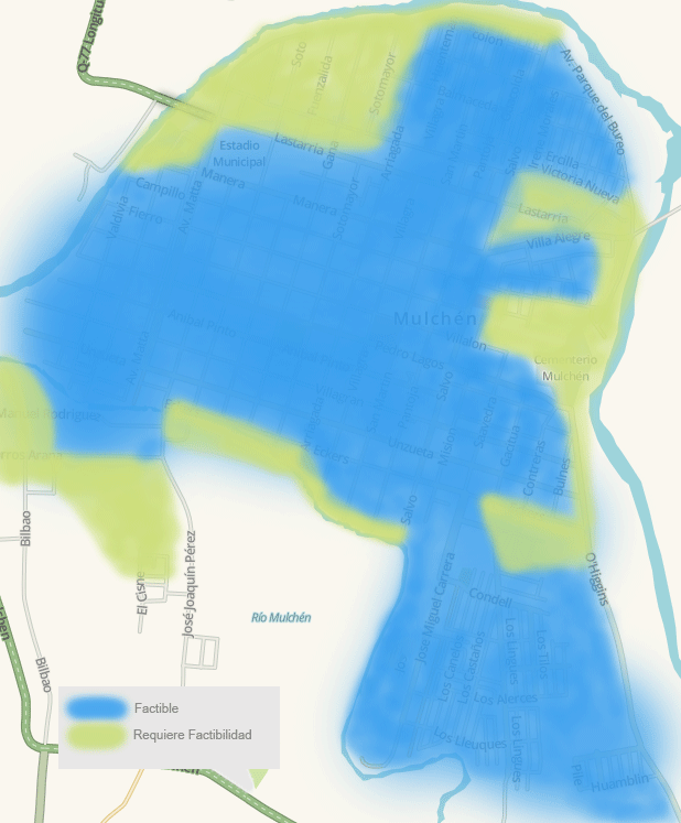 Mapa de Cobertura Wimux